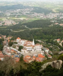 Vista geral da Vila de Sintra